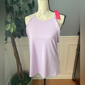 Lilly Pulitzer Alek Top- Lilac Freesia- NEW